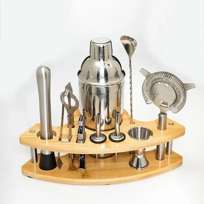 11-Piece Cocktail Shaker Set
