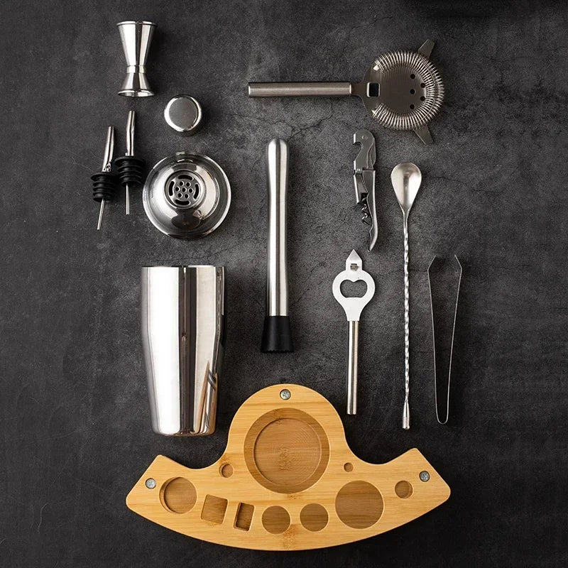11 Piece Cocktail Shaker Set