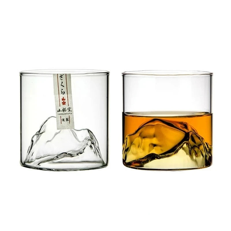 Japanese Mountain Rocks Glass - 200 mL