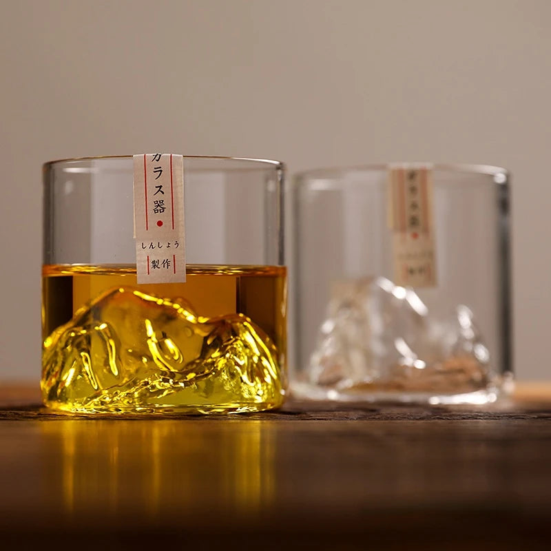 Japanese Mountain Rocks Glass - 200 mL