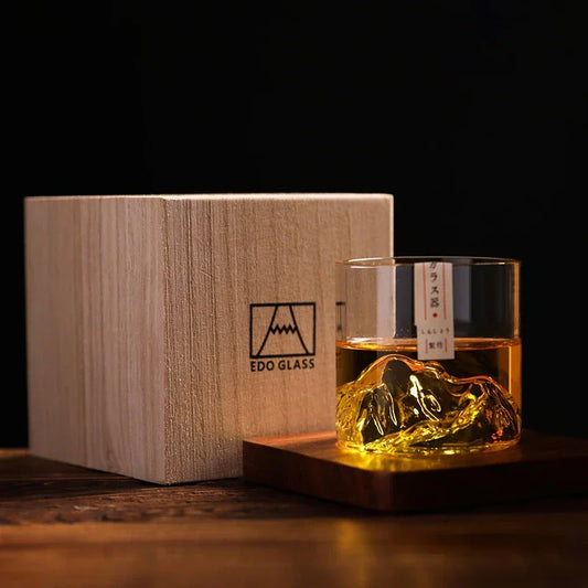 Japanese Mountain Rocks Glass - 200 mL